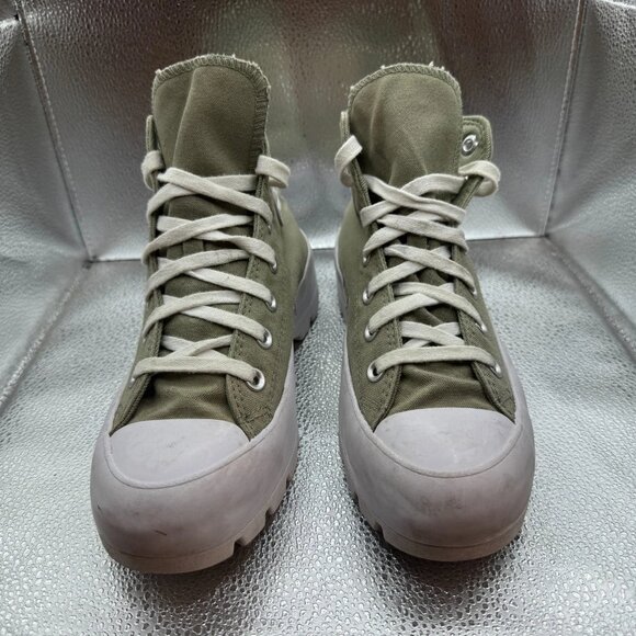 Size 8 Converse Chuck Taylor‎ All Star Womens Hi Lugged Platform Shoes 571114C - Picture 5 of 11